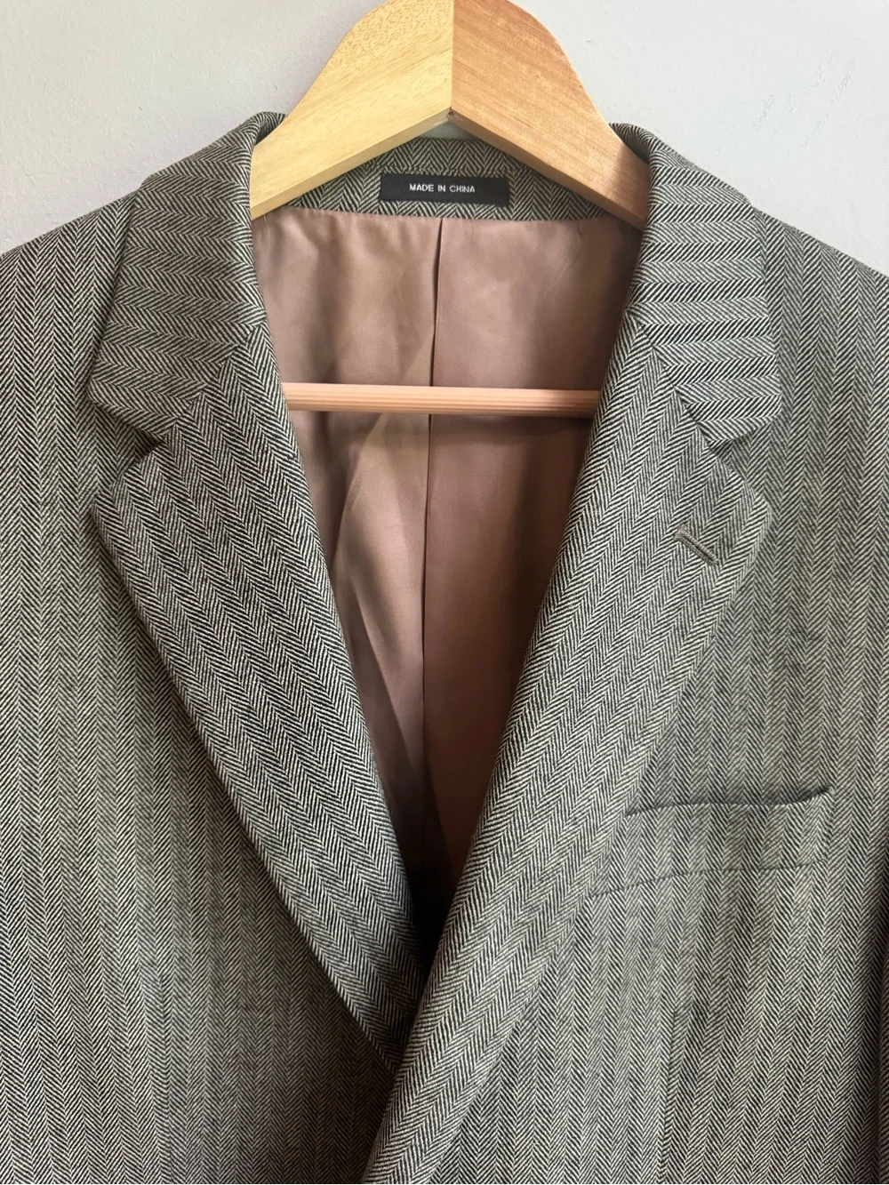 Ralph Lauren Gray Pinstripe Sport Coat Trendy Blazer Coat